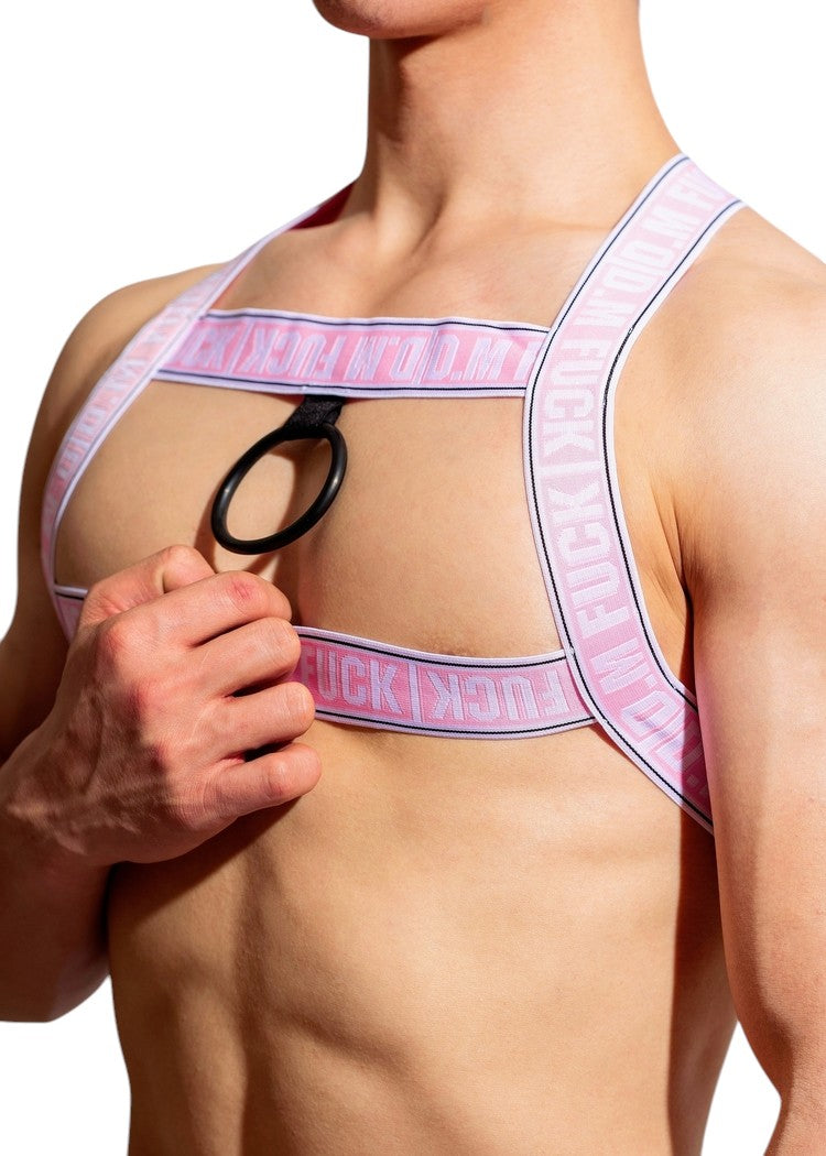 【DM】Heatwave Chest Harness Pink