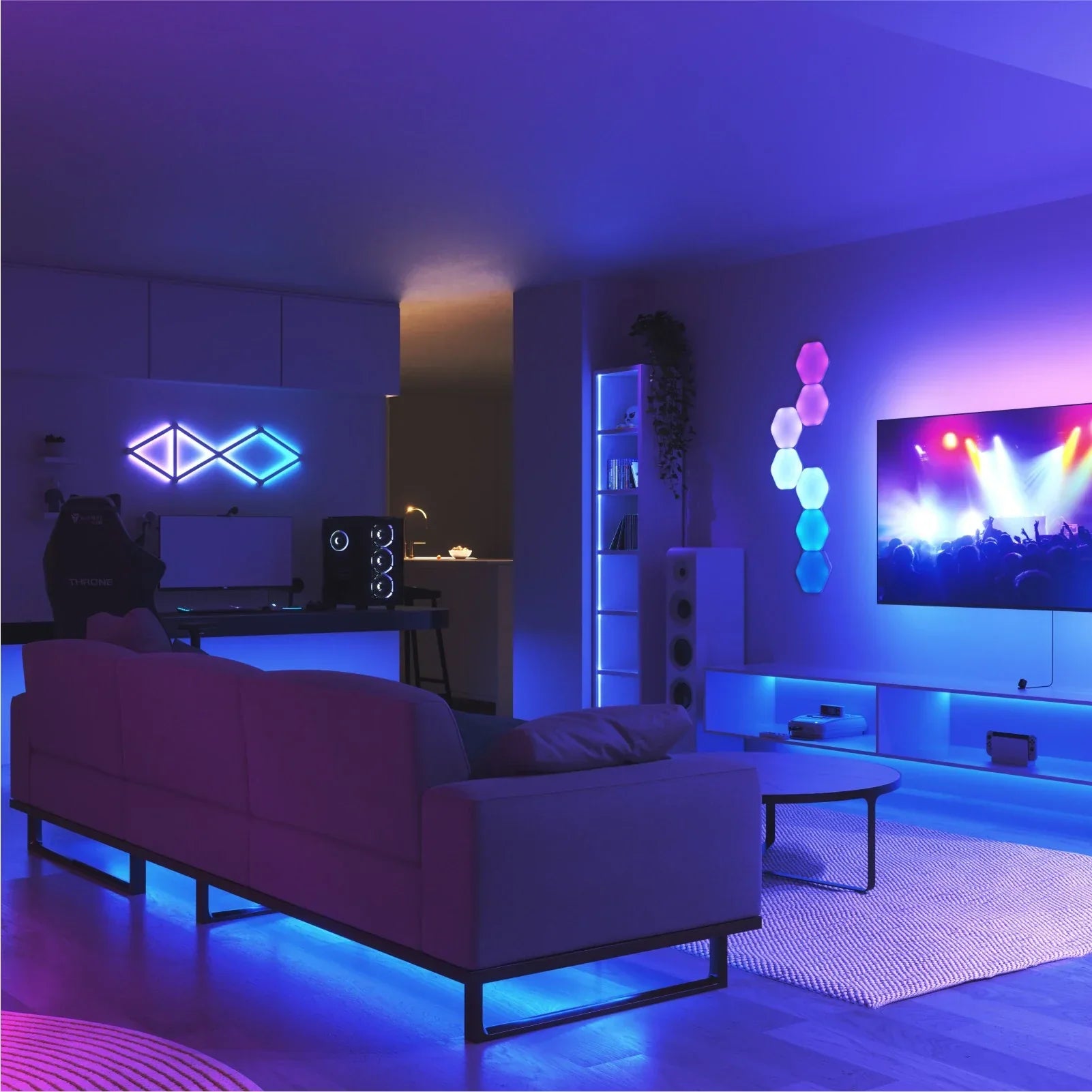 【NL】4D Smart TV Ambient Light Up to 65