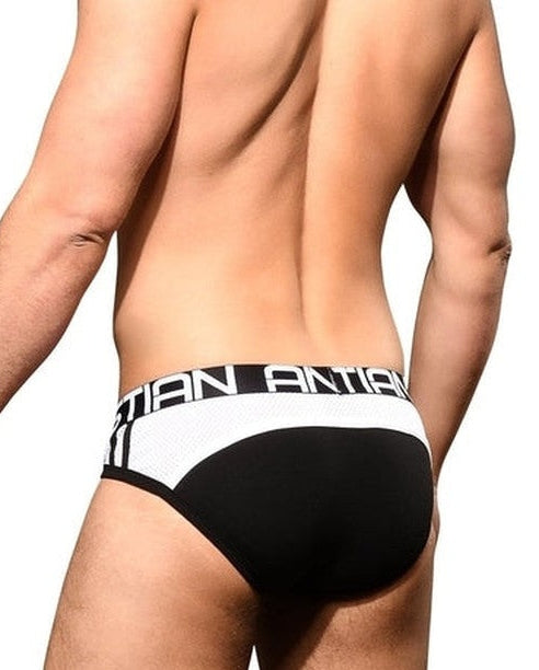 【AC】Sports Mesh Brief - SHOW-IT® - Black and White 2
