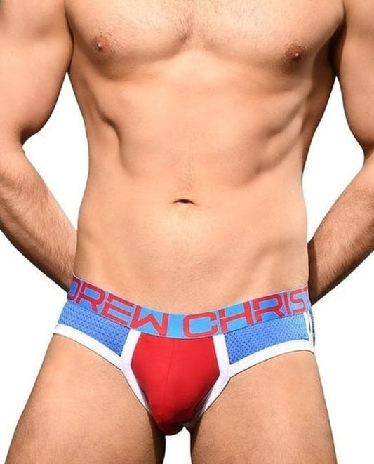 【AC】Sports Mesh Brief - SHOW-IT® - Red and Blue 1