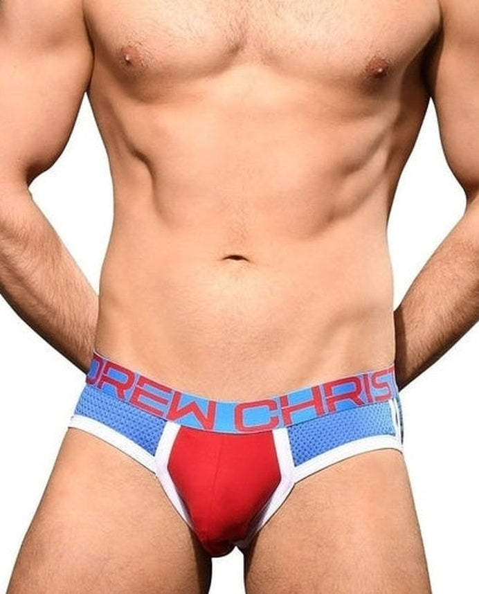 【AC】Sports Mesh Brief - SHOW-IT® - Red and Blue 1
