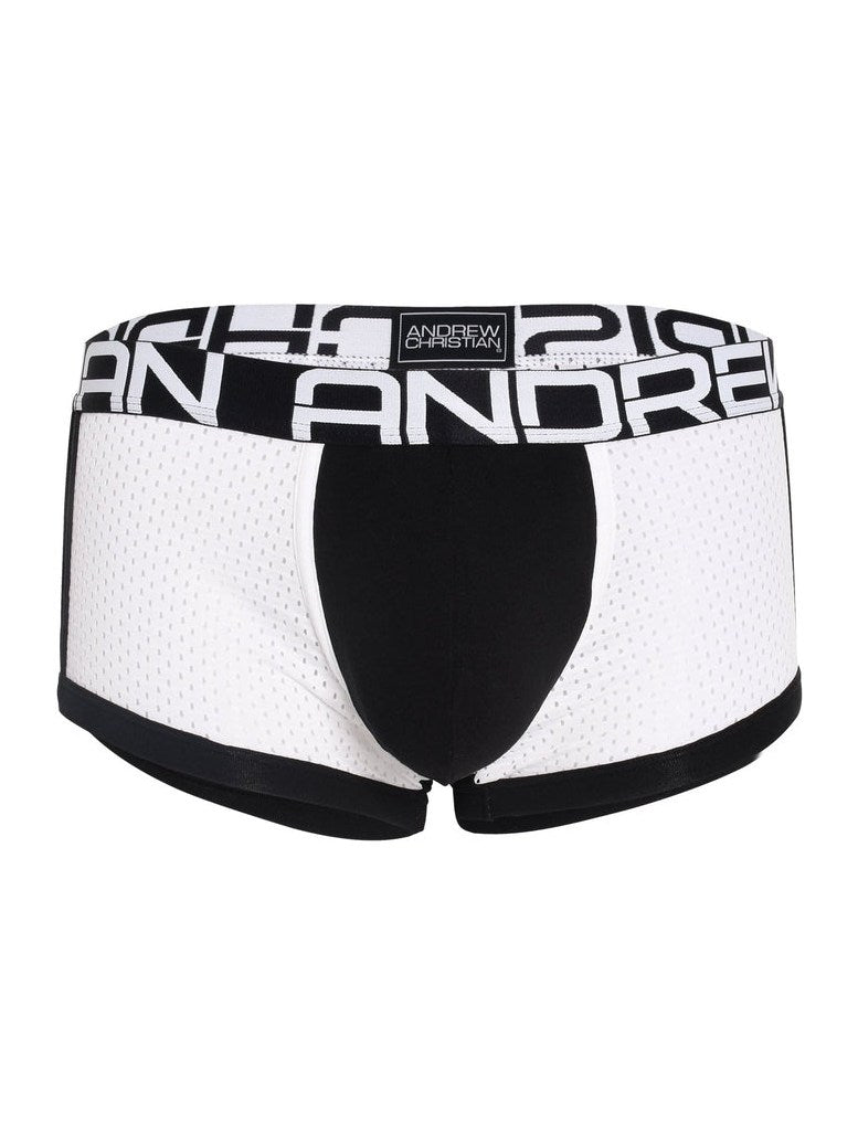 【AC】Sports Mesh Boxer - SHOW-IT® - Black and White 6