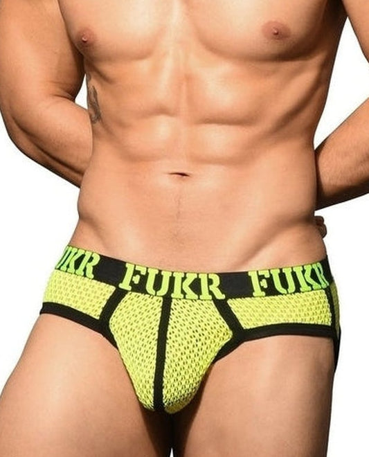 【AC】FUKR Neon Mesh Brief 1