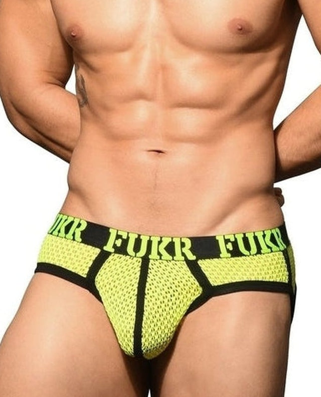 【AC】FUKR Neon Mesh Brief 1