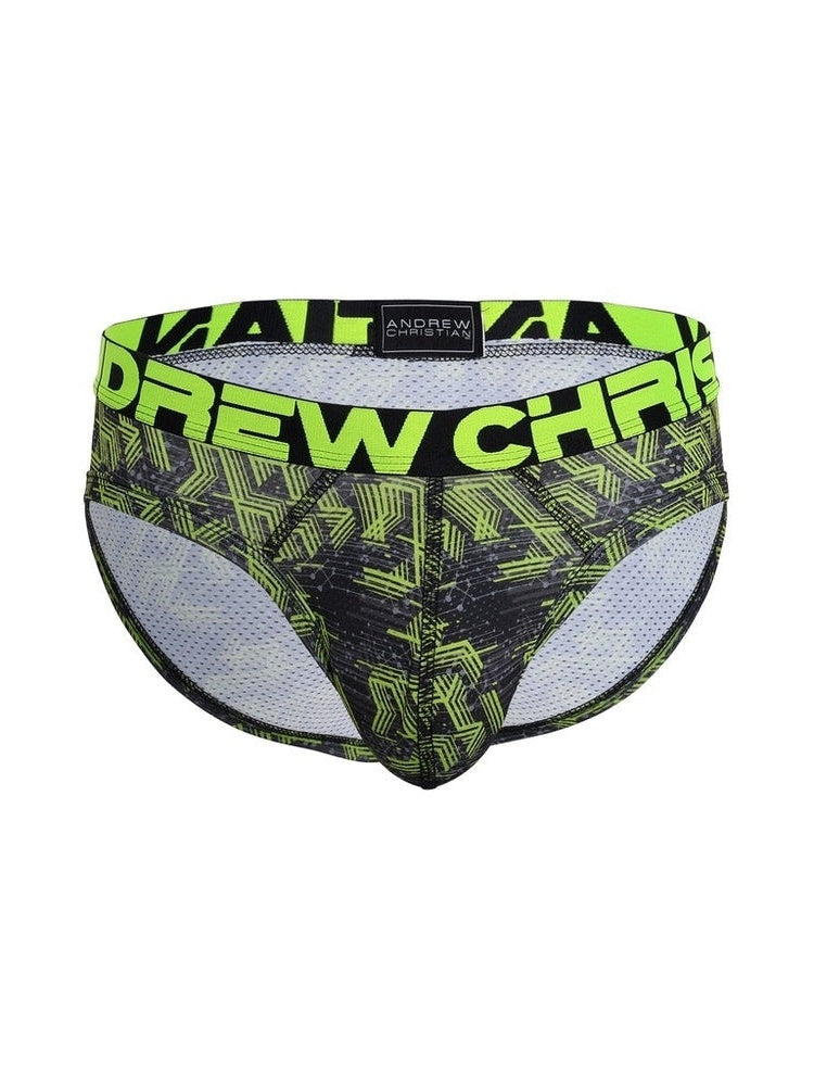 【AC】VIBE Tech Micro-Mesh Brief Neon Yellow