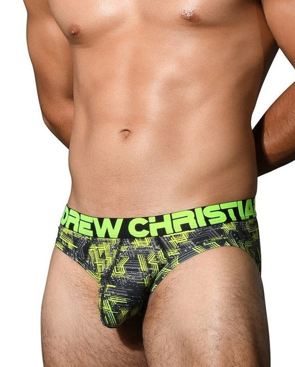 【AC】VIBE Tech Micro-Mesh Brief Neon Yellow