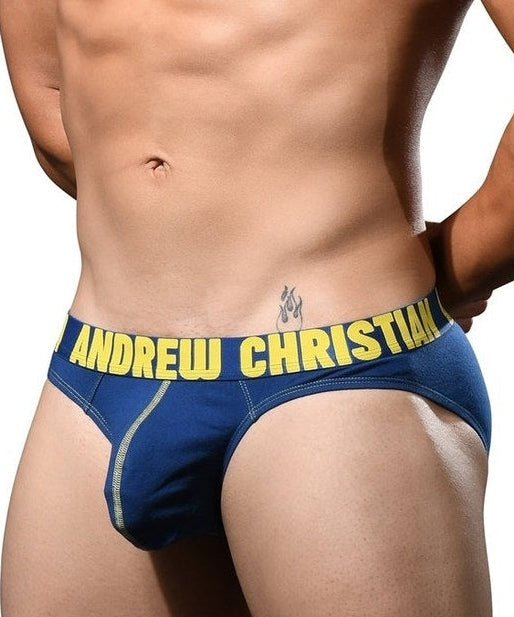 【AC】Happy Brief - ALMOST NAKED® Navy