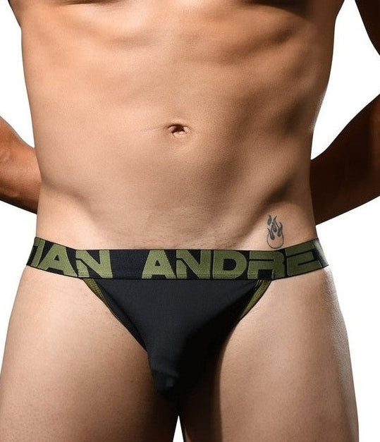 【AC】 Moisture Control Brief - ALMOST NAKED® Black