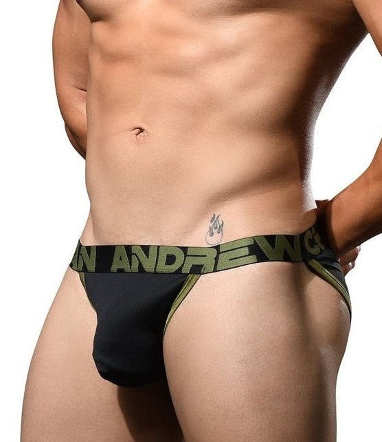 【AC】 Moisture Control Brief - ALMOST NAKED® Black