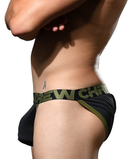 【AC】 Moisture Control Brief - ALMOST NAKED® Black