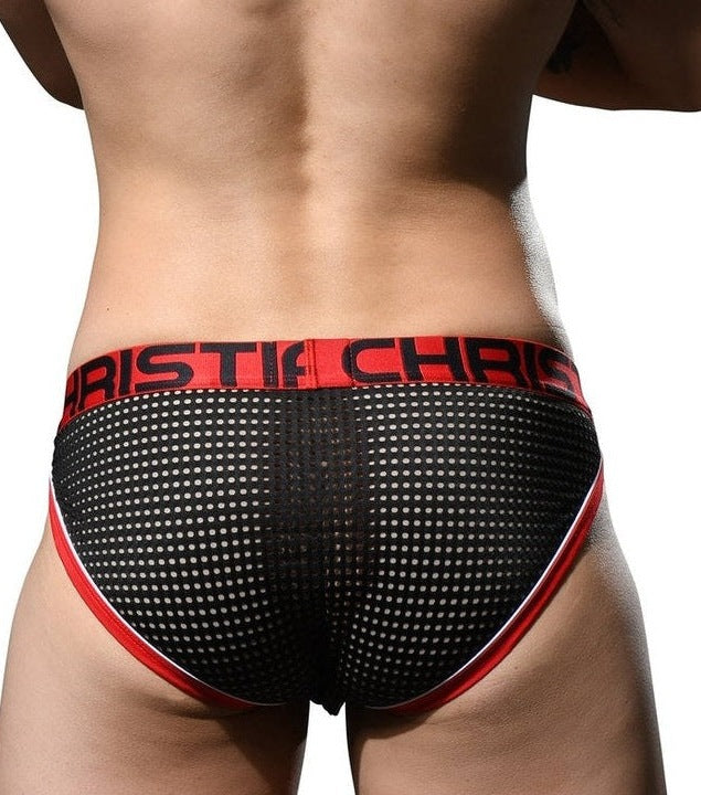【AC】 Competition Mesh Brief - ALMOST NAKED® Black