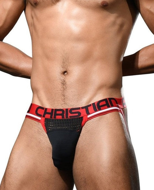 【AC】 Competition Mesh Jock - ALMOST NAKED® Black