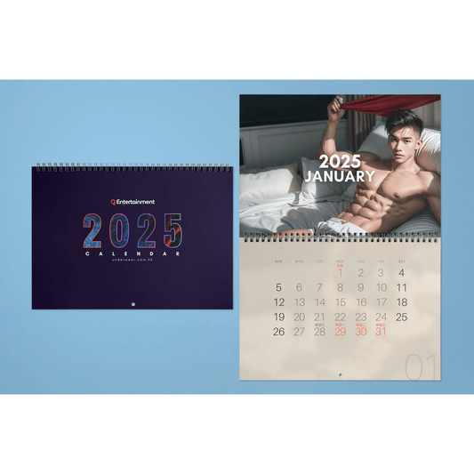 【G.alley】2025 Hunk Art Calendar 2025 限量掛曆