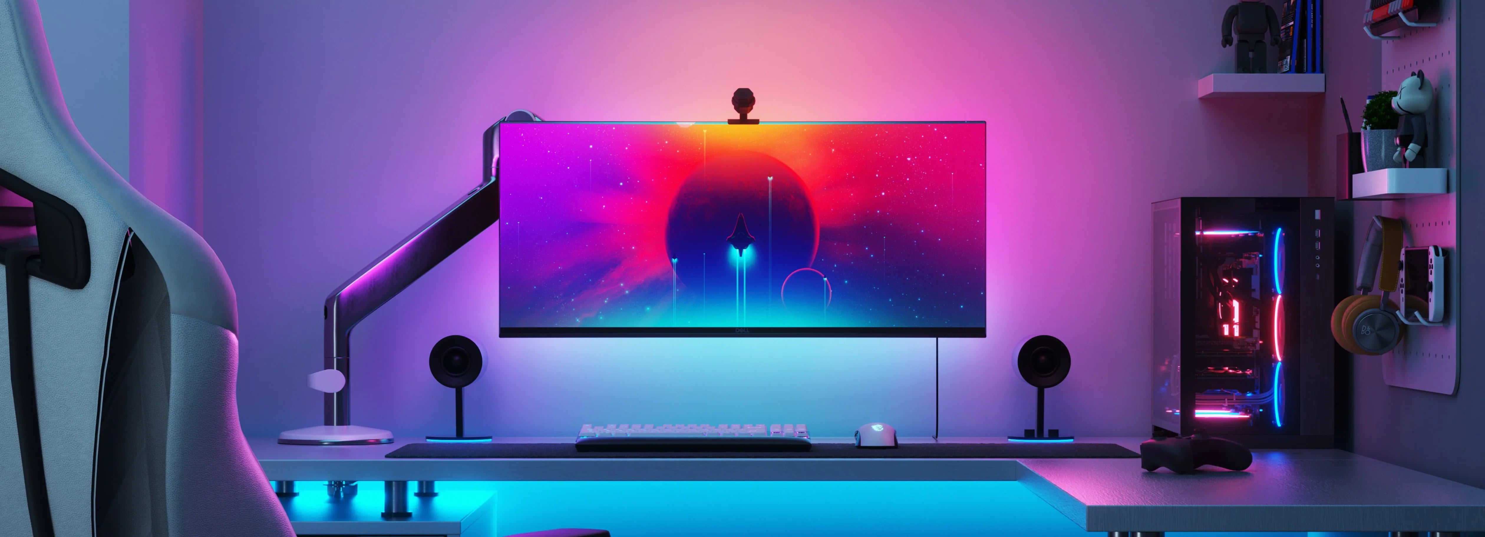 【NL】4D Smart TV Ambient Light Up to 65