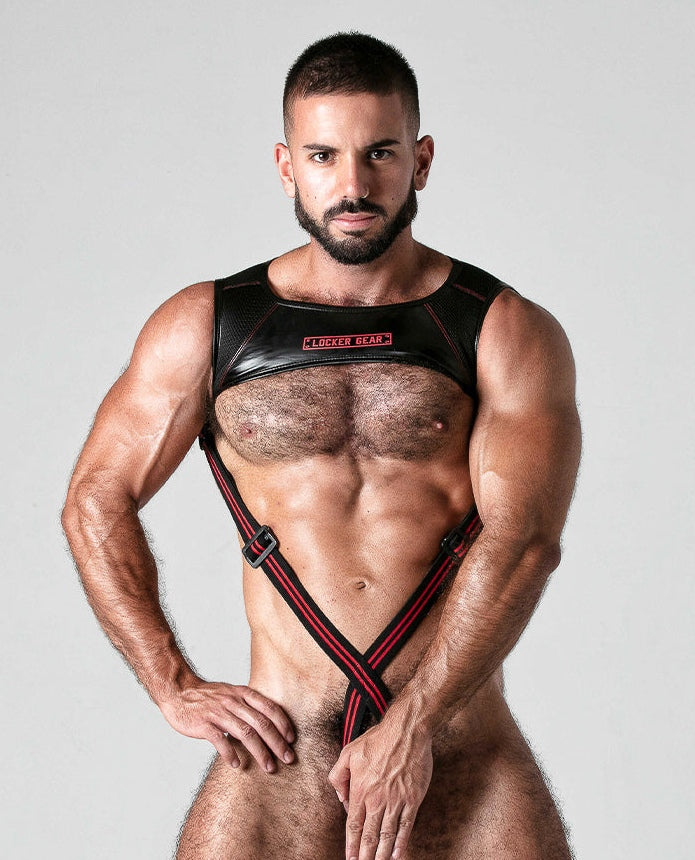 【LG】Body Harness Red